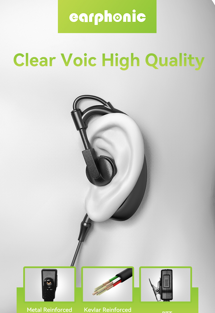 2 way radio headphones