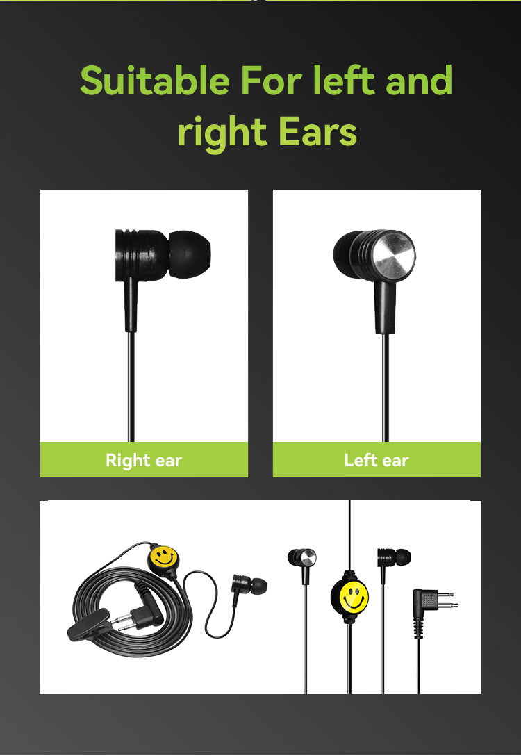 M Plug Walkie Talkie Earpiece