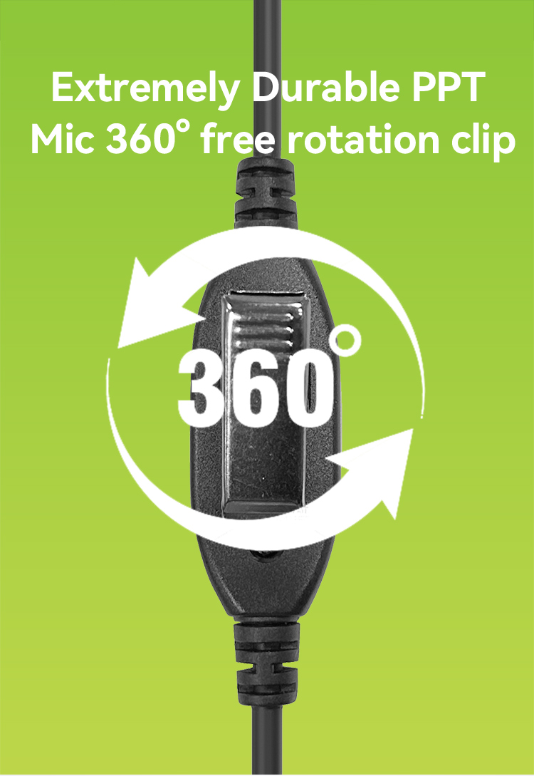 K Plug Walkie Talkie Headset