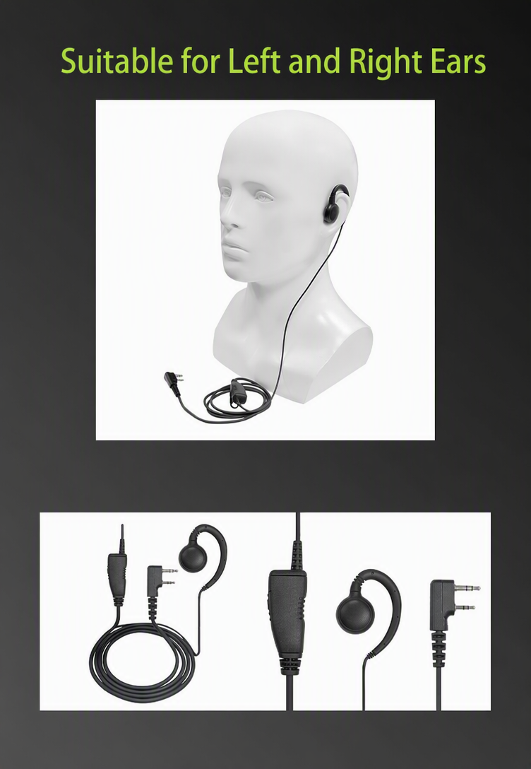 Two way radio earpiece oem&odm