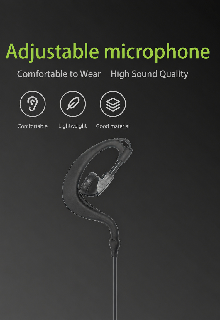 Wholesale walkie takie hytera radio earpiece 