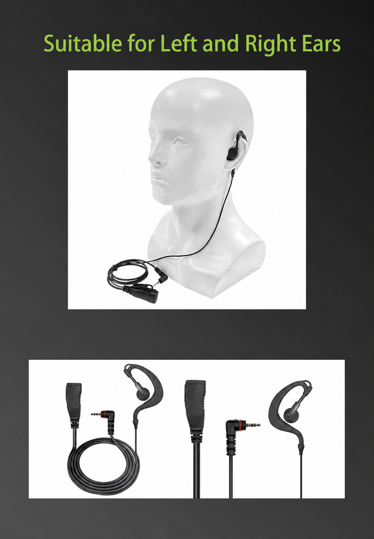 china supplier two way radio headset