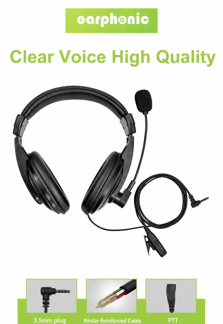 Oem odm two way radio earpiece