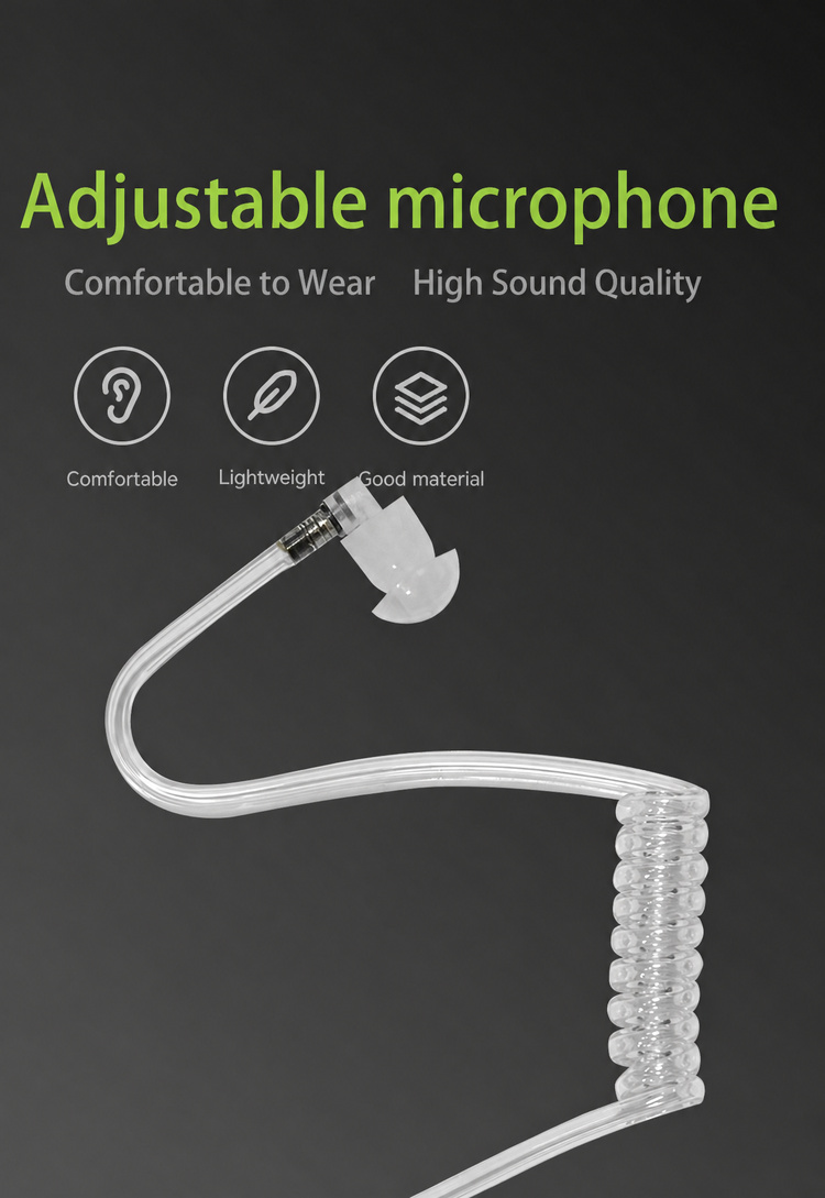 dealer stock discreet air tube earpiece