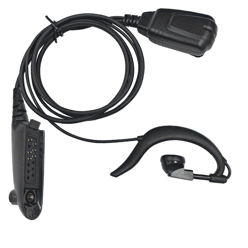【Earpiece】EARPHONIC Accessory-Walkie Talkie Earpiece with Mic for Handheld 2-Way Radio Use-[ER01DP20SB9_G]