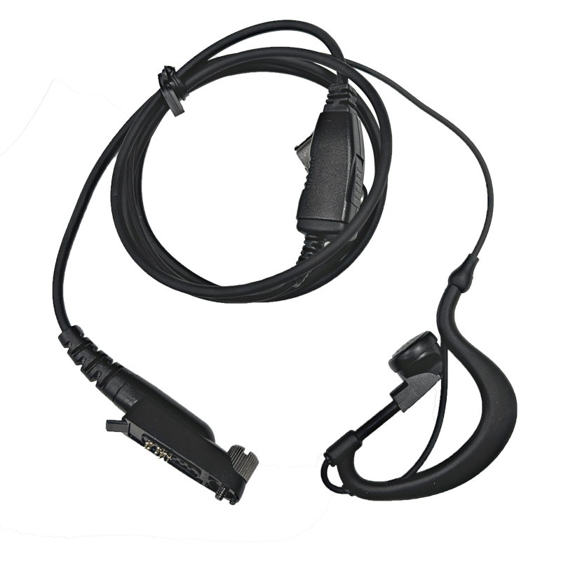 【Earpiece】EARPHONIC Walkie Talkie Earphone with Mic Portable Headset for Security Guard Intercom-[ER03DP07SB1_GP]