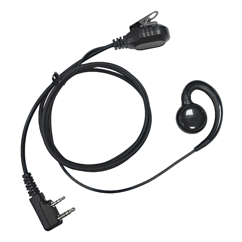 【Earpiece】K Plug Walkie Talkie Earpiece with Mic Two-Way Radio Earphone-[ER01DP06SB8_K]